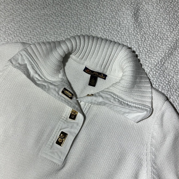 Ralph Lauren Toggle Sweater - Picture 2 of 7